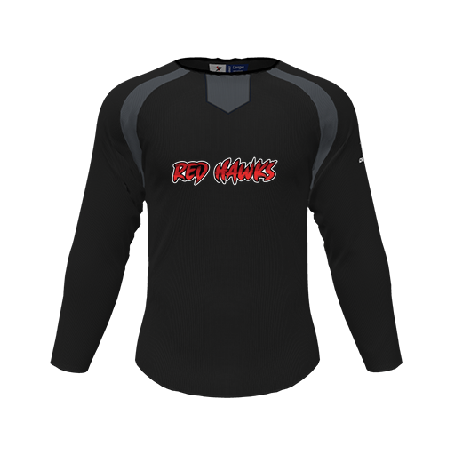 [CUS-DFW-PULL-FLC-CNK-LSL-BLK-YS-LOGO2] Pullover (Youth S, Black, Logo 2)