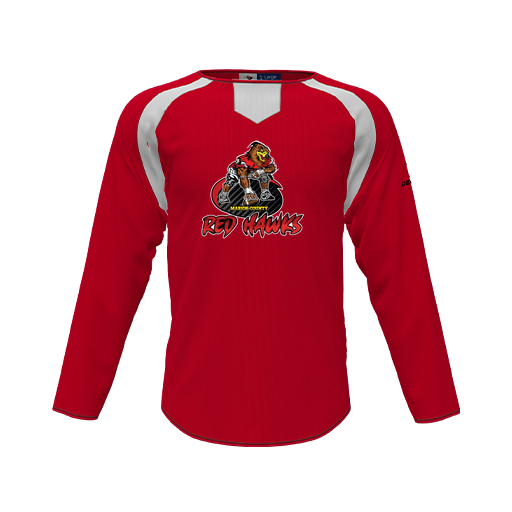 [CUS-DFW-PULL-FLC-CNK-LSL-RED-YS-LOGO1] Pullover (Youth S, Red, Logo 1)