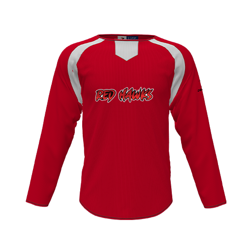 [CUS-DFW-PULL-FLC-CNK-LSL-RED-YS-LOGO2] Pullover (Youth S, Red, Logo 2)