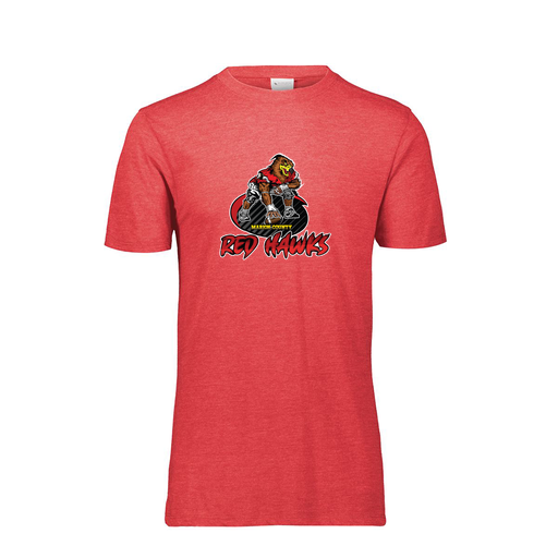 [FTSCUBRD-AS-LOGO1] Decker Men's Tri-Blend T-Shirt - Short Sleeve (Adult S, Red, Logo 1)