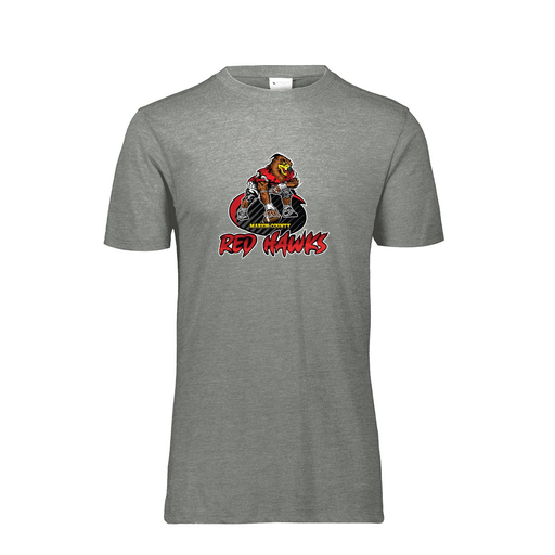 [FTSCUBGY-YS-LOGO1] Decker Youth Tri-Blend T-Shirt - Short Sleeve (Youth S, Gray, Logo 1)