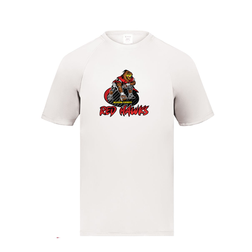 [2791.005.S-LOGO1] Youth Smooth Sport T-Shirt (Youth S, White, Logo 1)