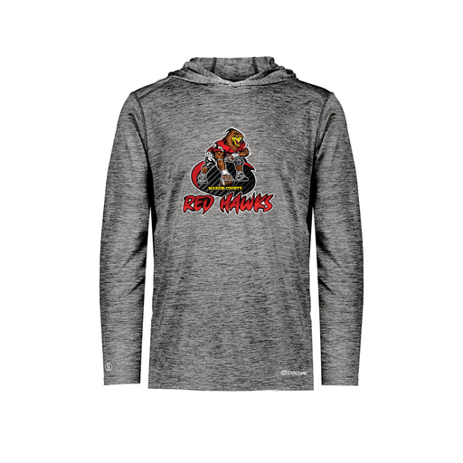 [FOLHCGBK-YS-LOGO1] Decker Youth Charge Hoodie (Youth S, Black, Logo 1)