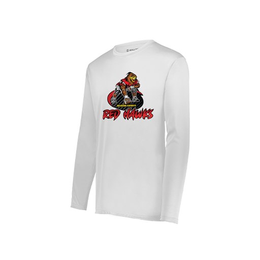 [222822.005.XS-LOGO1] Men's LS Smooth Sport Shirt (Adult XS, White, Logo 1)