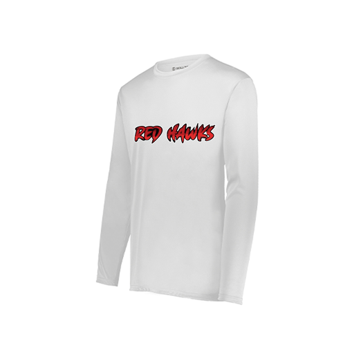 [222822.005.XS-LOGO2] Men's LS Smooth Sport Shirt (Adult XS, White, Logo 2)
